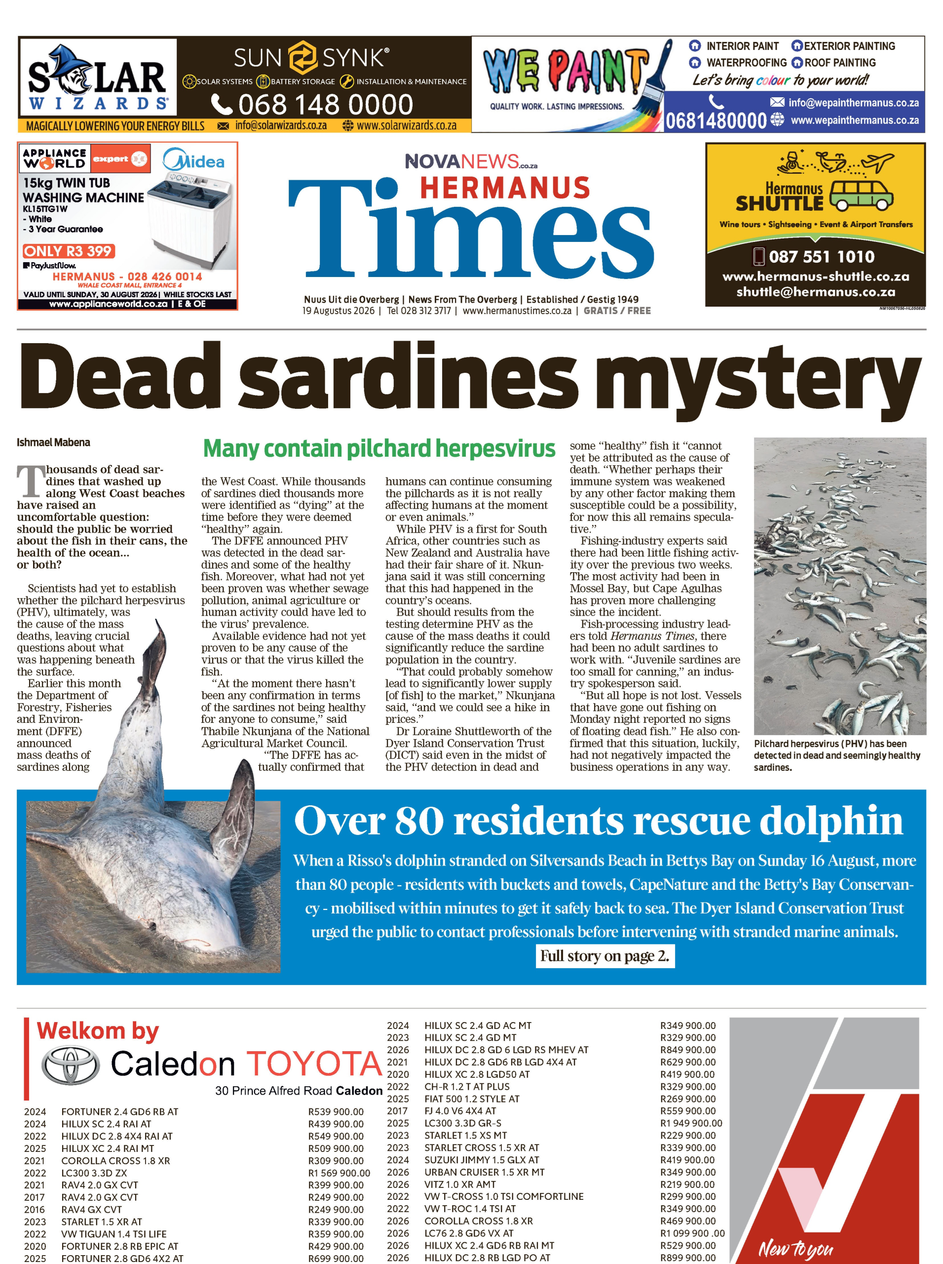 Hermanus Times-E-edition-19 August 2026