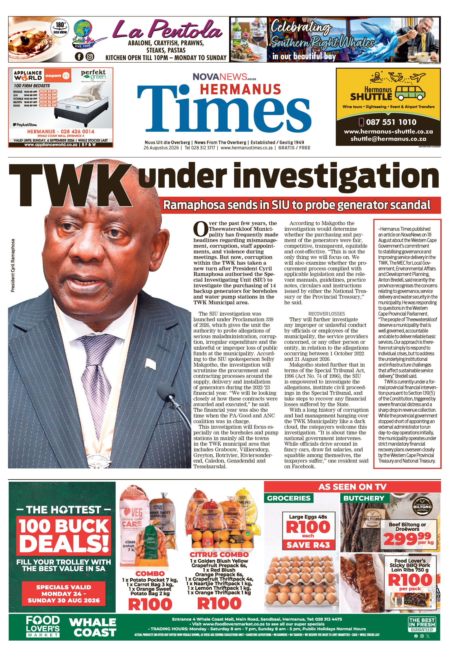 Hermanus Times-E-edition-26 August 2026