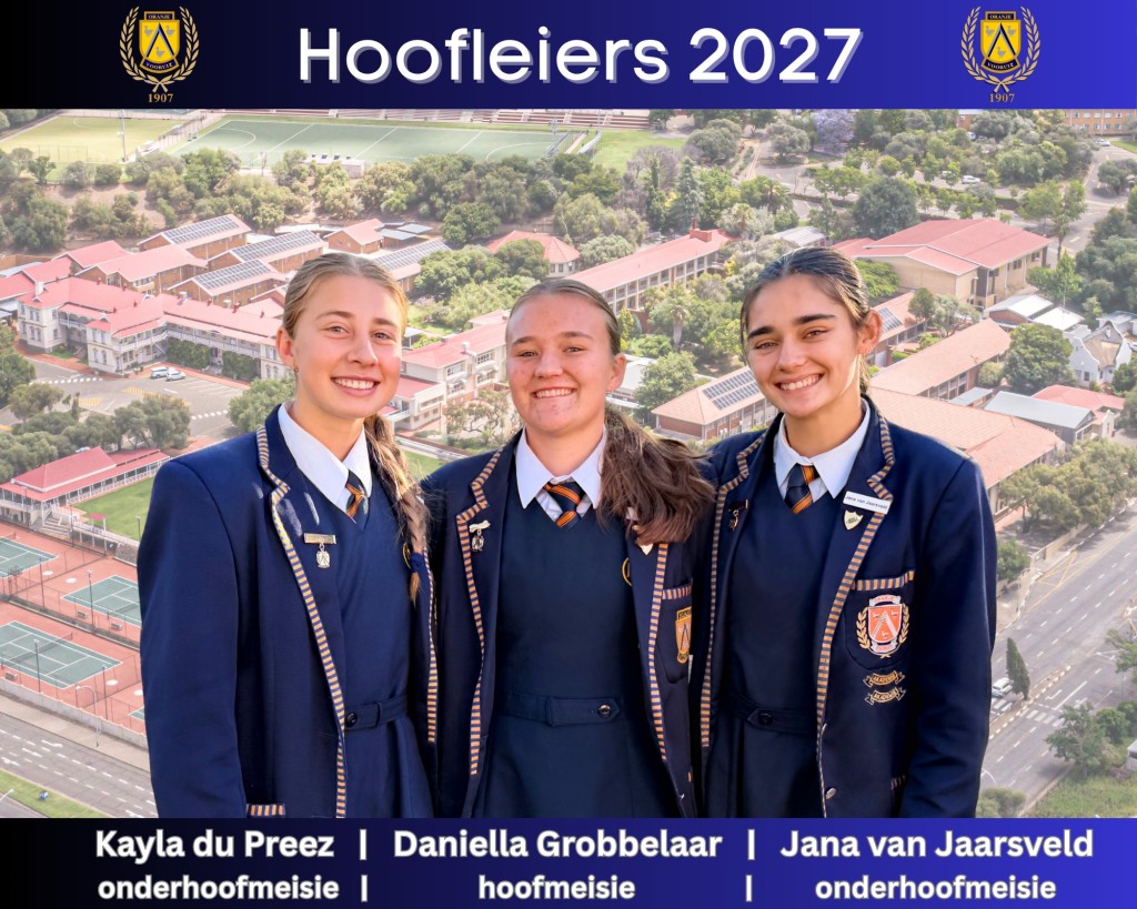 Hoofleiers en Koshuisleiers 2027 - Leierspanne gereed vir uitdaging