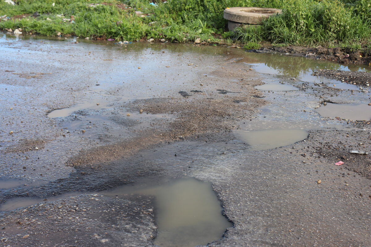Raw sewage floods Gerald Smith yards, streets