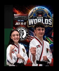 Wêreld Taekwondo-kampioenskappe-Jim Fouché-atlete in Phoenix