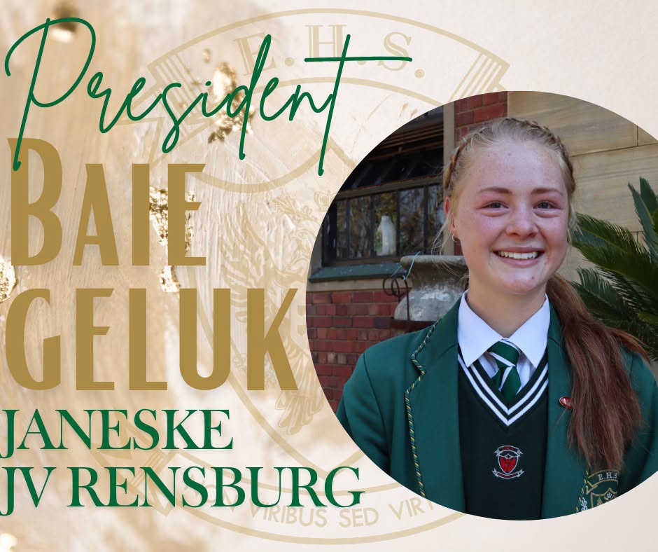 Uitvoerende Raad 2027 - Hoërskool Ermelo