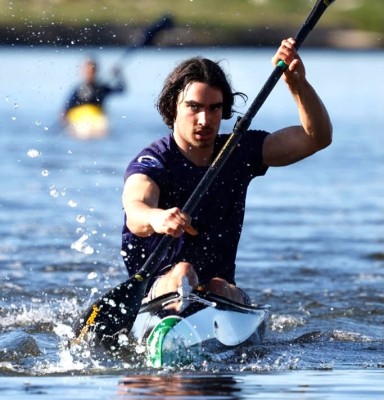 Jared Shrimpton part of National Canoe Marathon team
