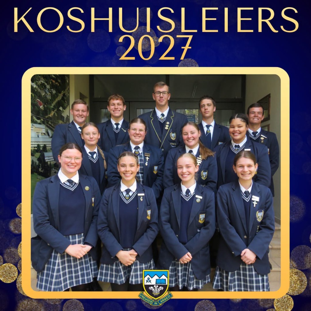 Matriekraad en Koshuisleiers 2027 - Langenhoven Gimnasium