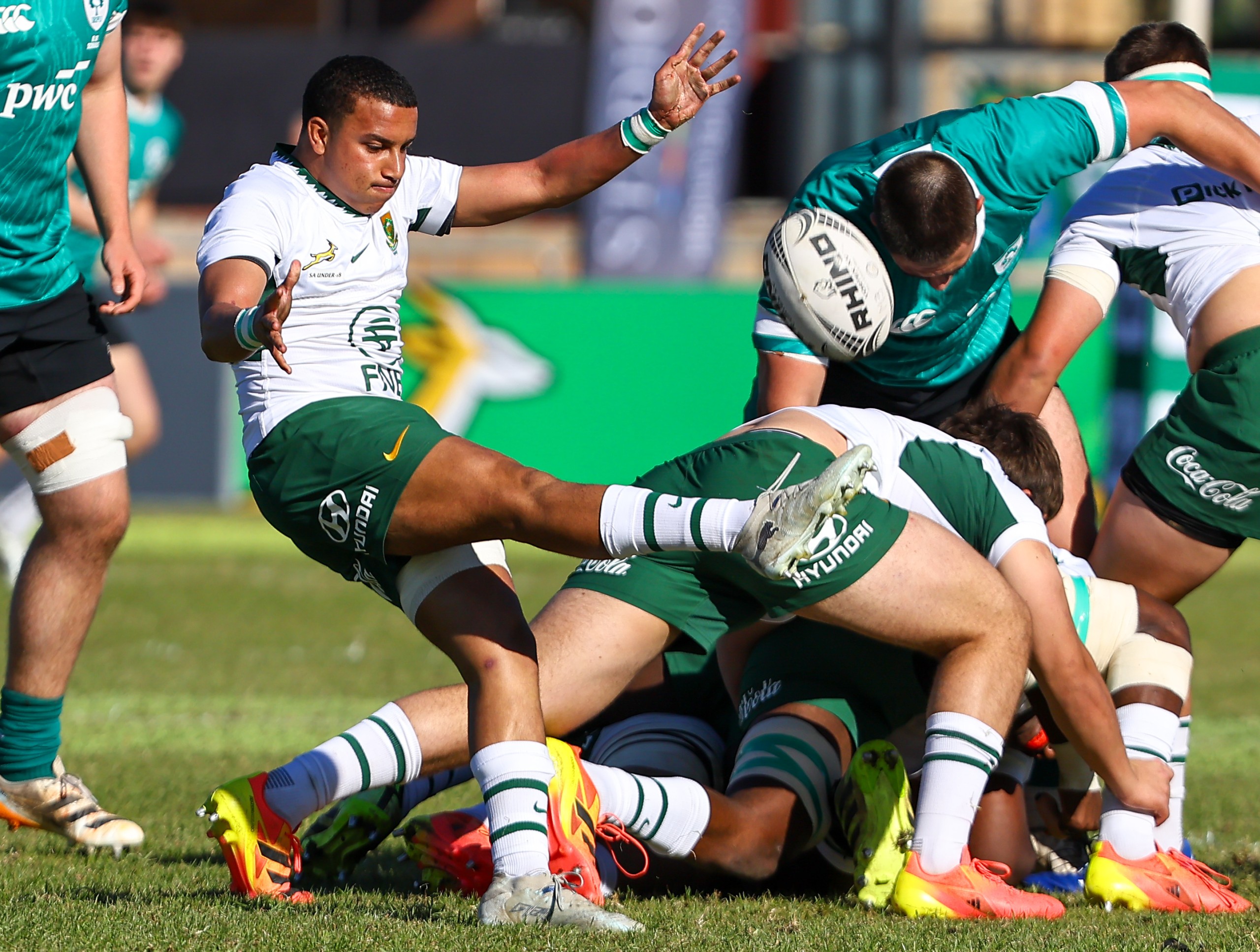 Luke Doyle of South Africa during the U18 International Series match between South Africa U18 and Ireland at Boland Landbou.