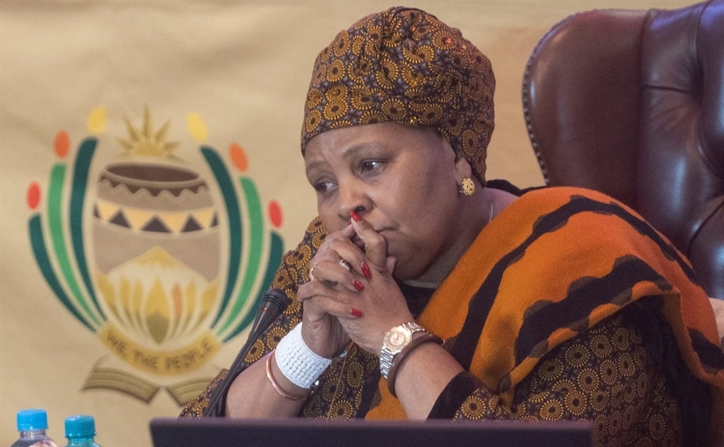 Mapisa-Nqakula resigned as speaker in April 2024 following a failed court application to interdict her arrest.