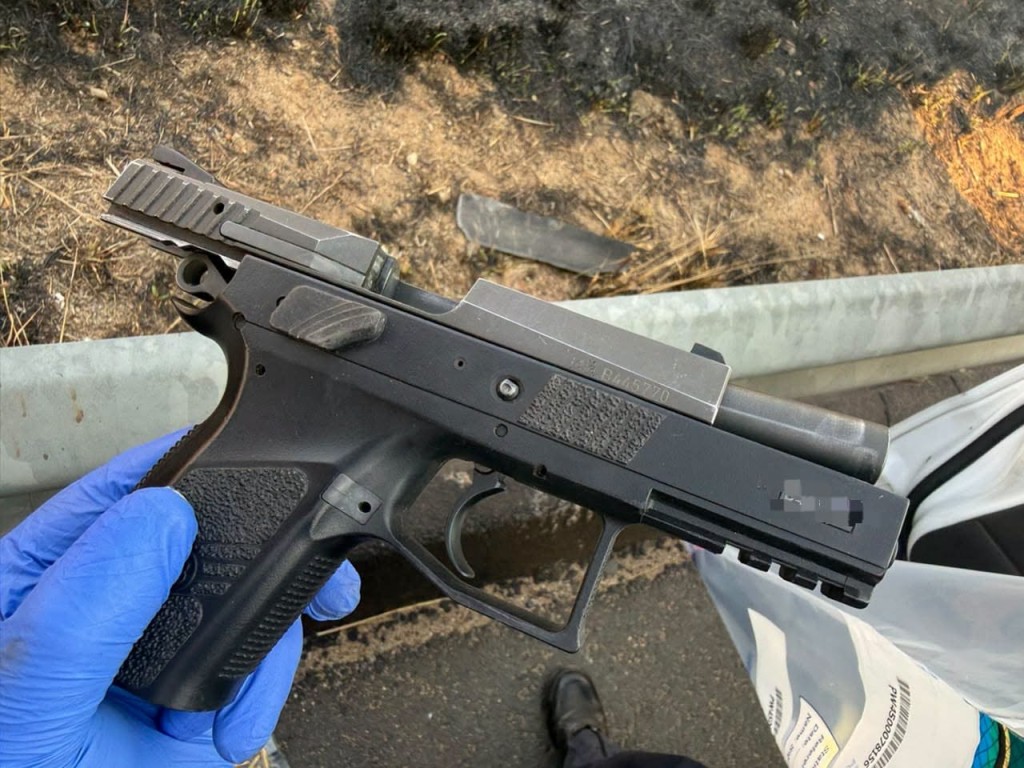 A firearm, ammunition and other items were seized in Muldersdrift in an interprovincial operation. PHOTO: SAPS