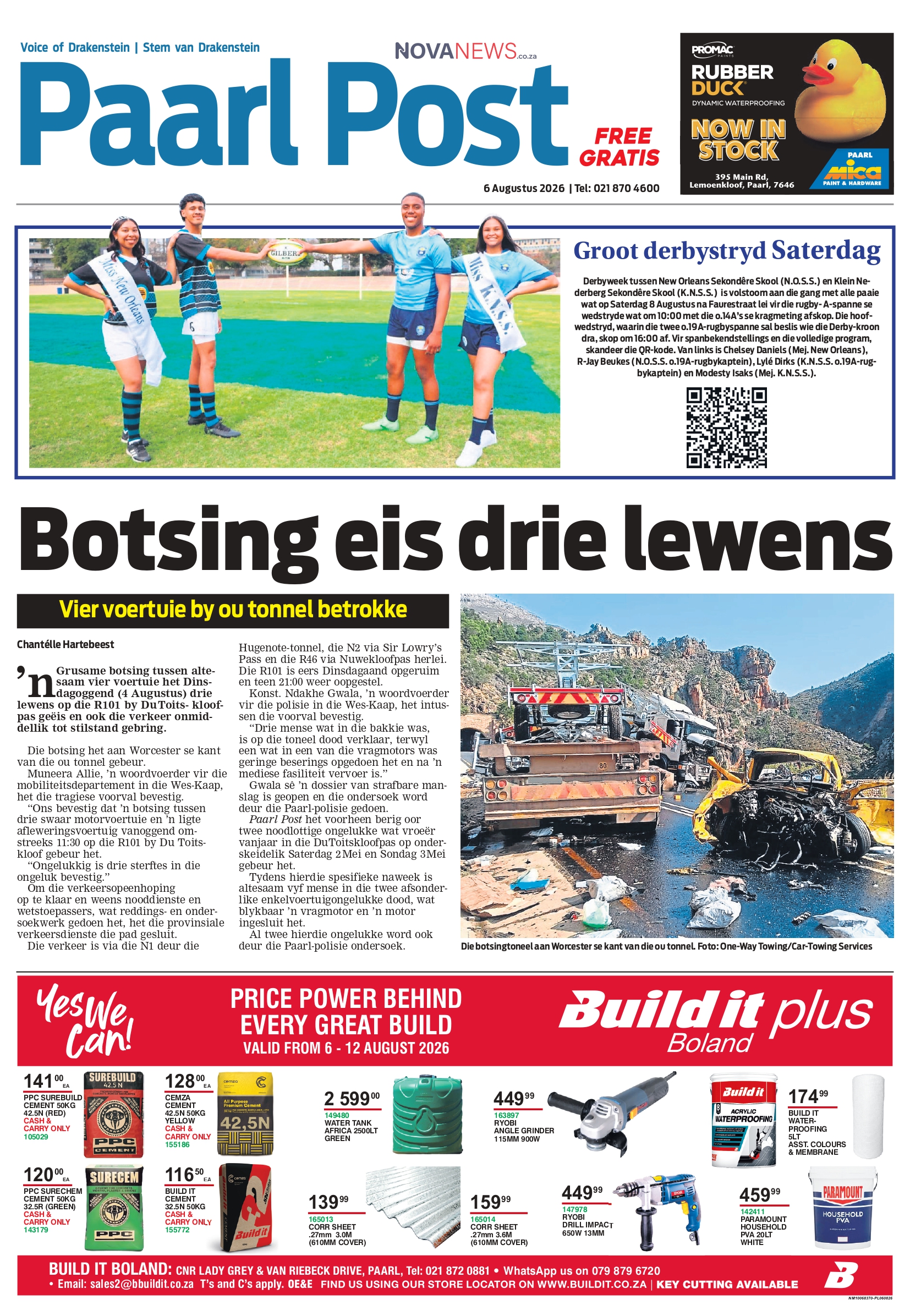 Paarl Post – E-edition – 6 August 2026