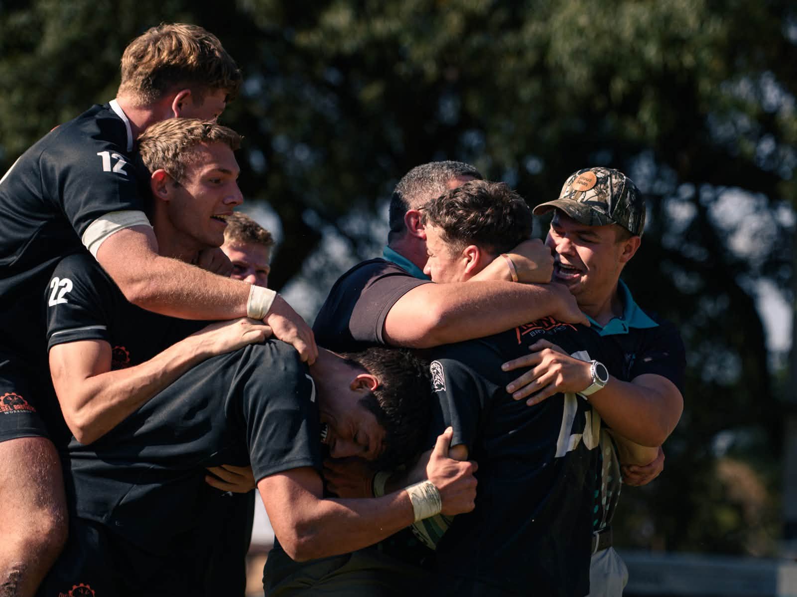 Pretoria Noord celebrate their victory over Standerton over the weekend.
