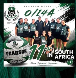 Pearson High School Netball Shines on National Stage