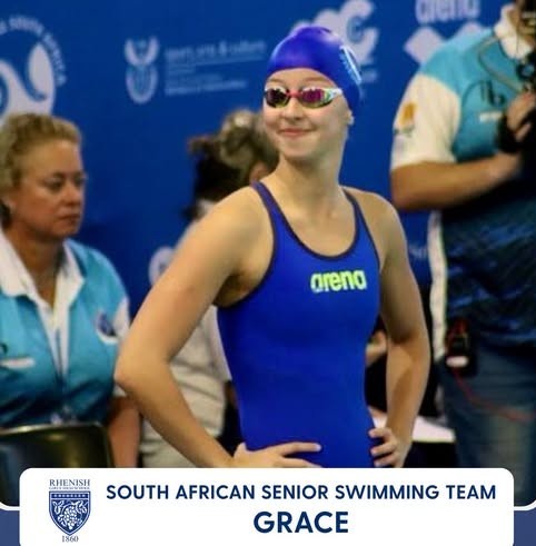 Rhenish Girls' Swimmer included in SA Senior Swimming team