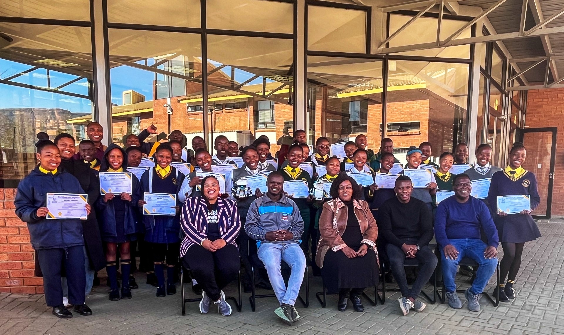 Rural learners introduced to robotics and coding at UFS Qwaqwa Campus