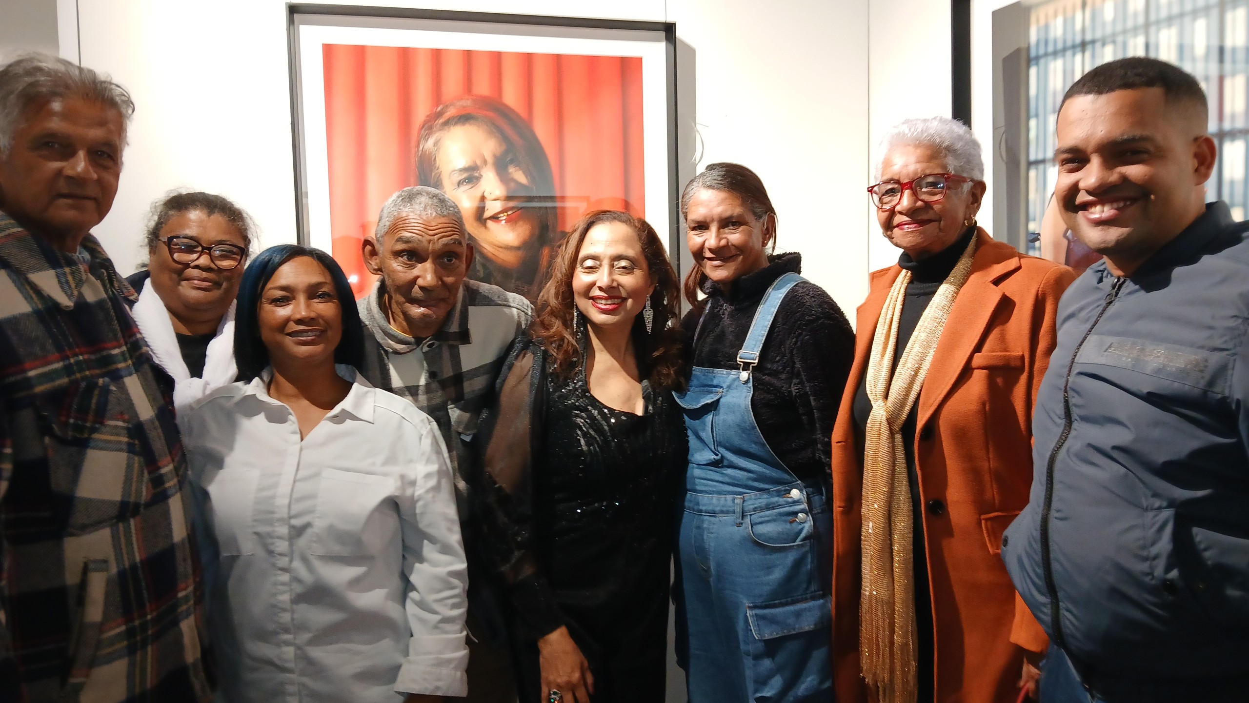 Artscape CEO Dr Marlene le Roux with former Constitutional Court judge Albie Sachs at the opening of As She Is. PHOTO: Belinda Jackson