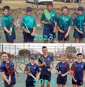 Grey College Primêr se Top 5 gereed vir NWU Tennistoernooi