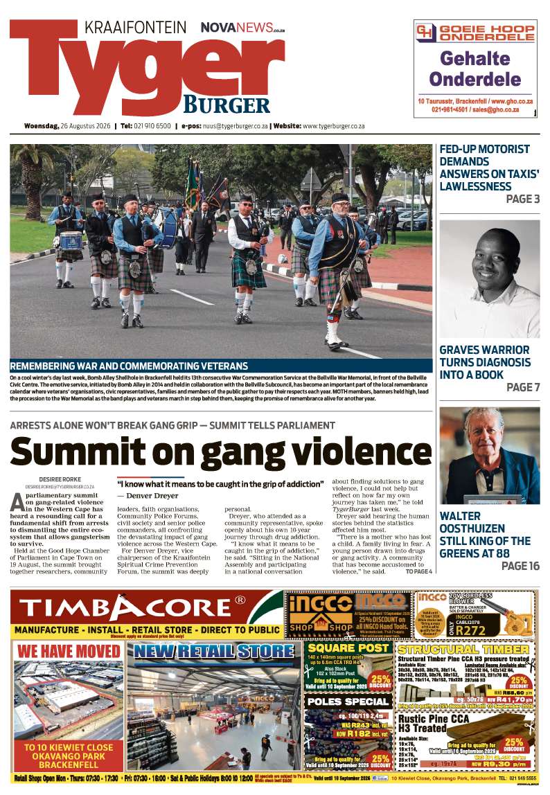TygerBurger | Kraaifontein | E-edition | 26 August 2026