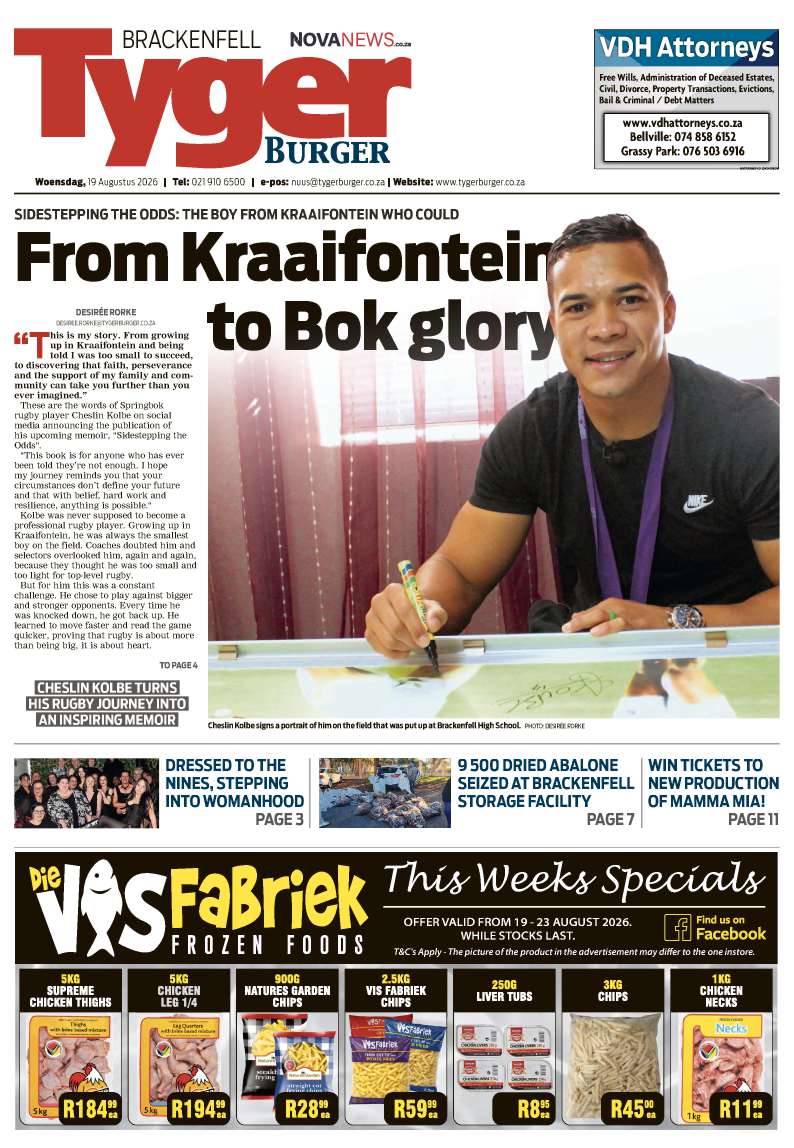 TygerBurger | Brackenfell | E-edition | 19 August 2026