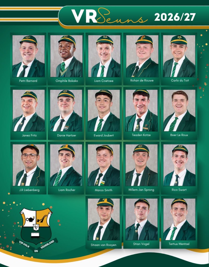 Nuut Verkose VR Leerlinge - Hoër Volkskool Heidelberg