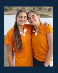 Susterpaar maak geskiedenis by Oranje
