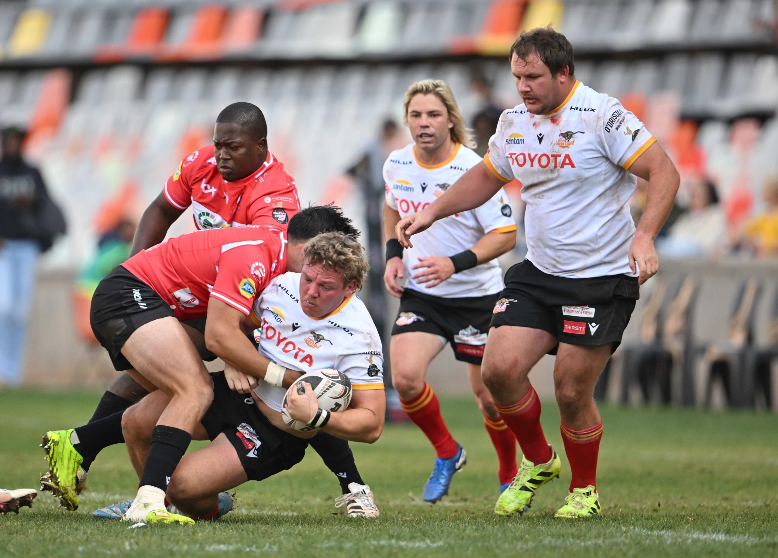 Die Cheetahs het hul eerste Curriebeker-wedstryd gewen.