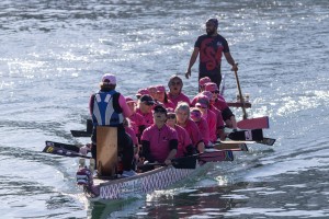 Why do women, diagnosed with breast cancer, paddle dragon boats?