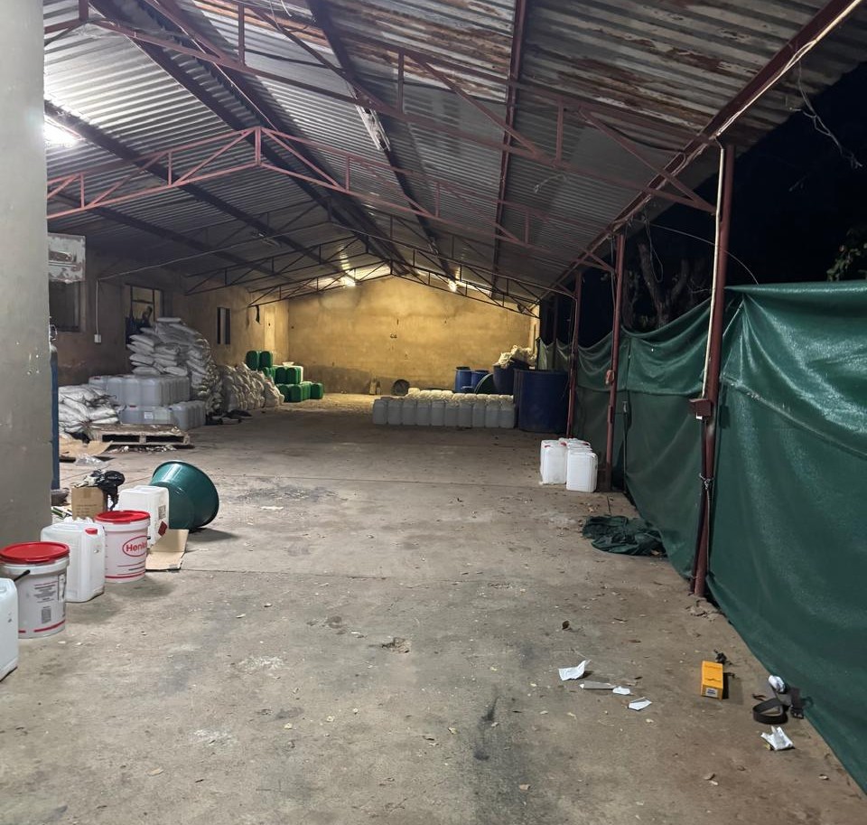 Musina drug-lab bust.