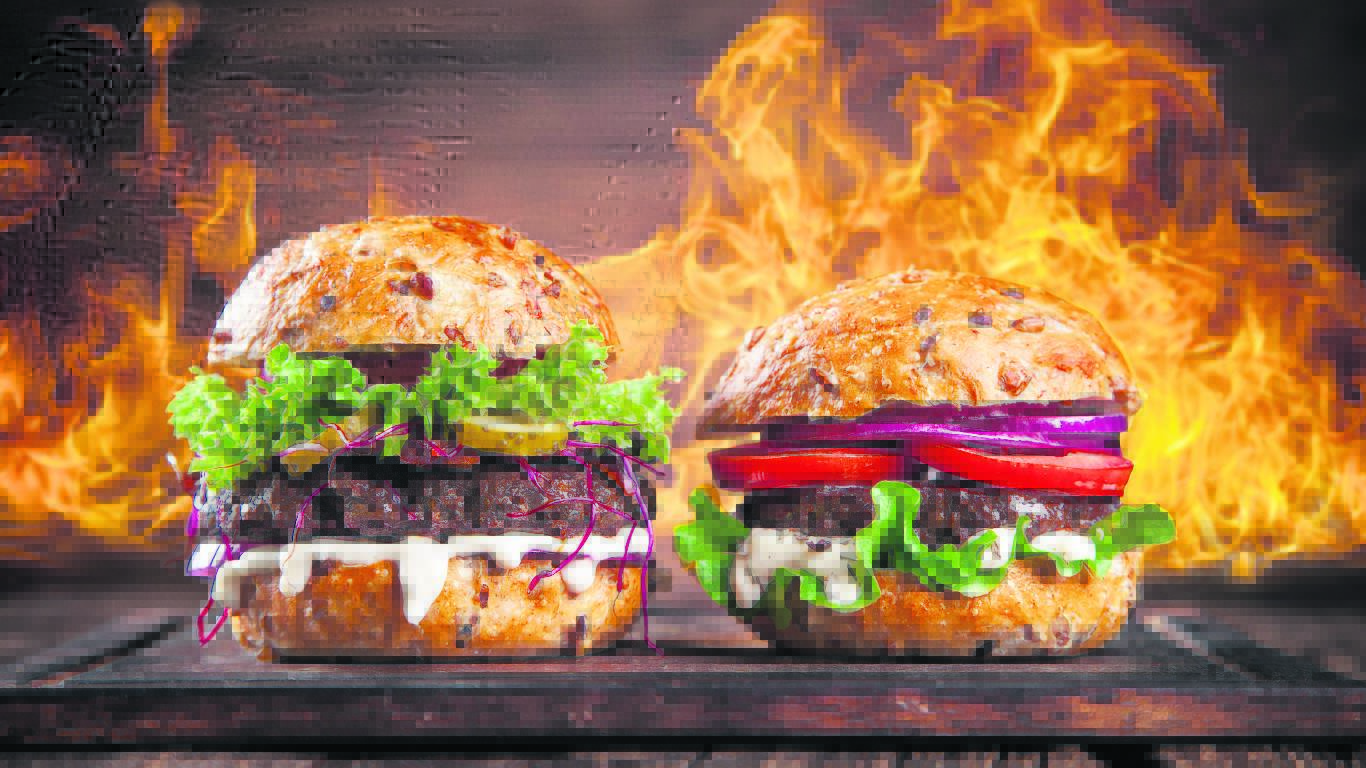 Braai a homemade hamburger this weekend.
