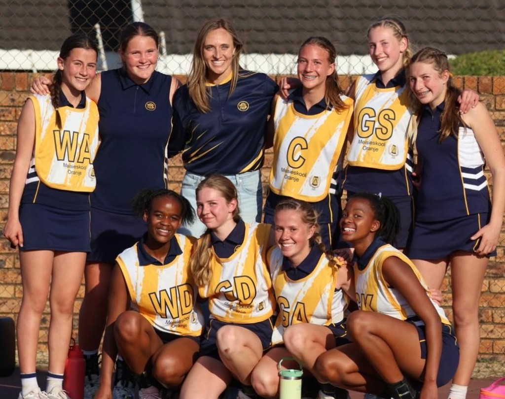 Nasionale Kampioene - Oranje se o.17A-netbalspan gekroon