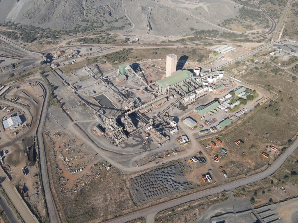 The combined treatment plant.