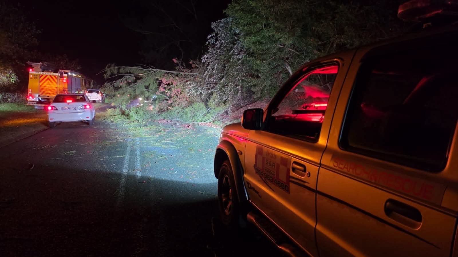Kwazulu-Natal pounded by strong winds.