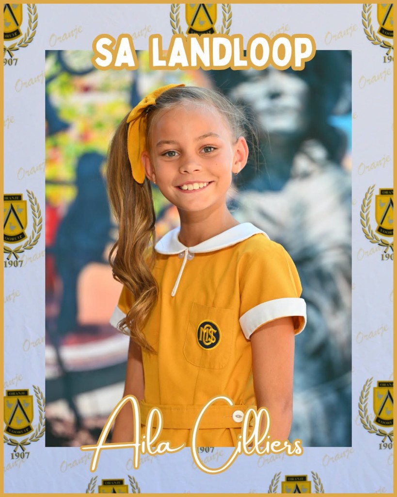 Primêre Meisieskool Oranje skitter by SA Landloopkampioenskap