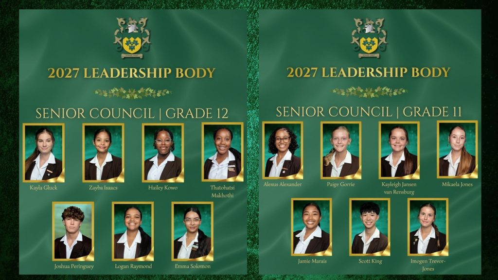 Fairmont High School: Prefect Body 2027