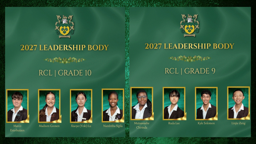 Fairmont High School: Prefect Body 2027