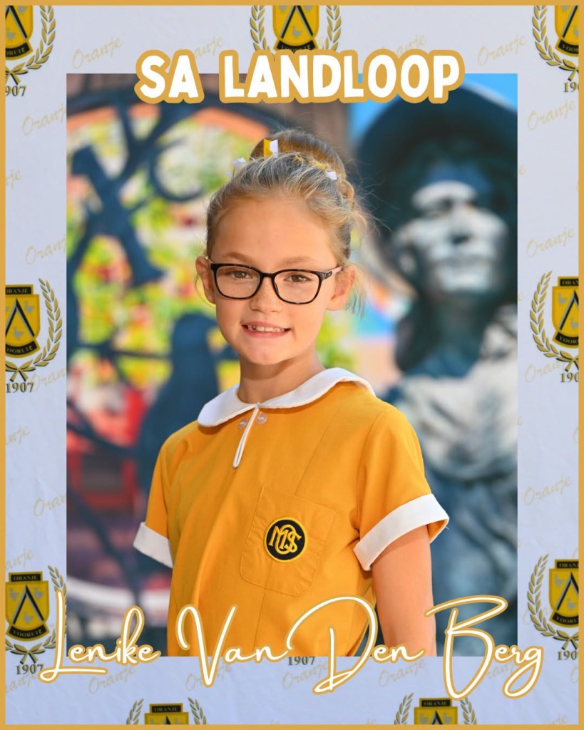 Primêre Meisieskool Oranje skitter by SA Landloopkampioenskap