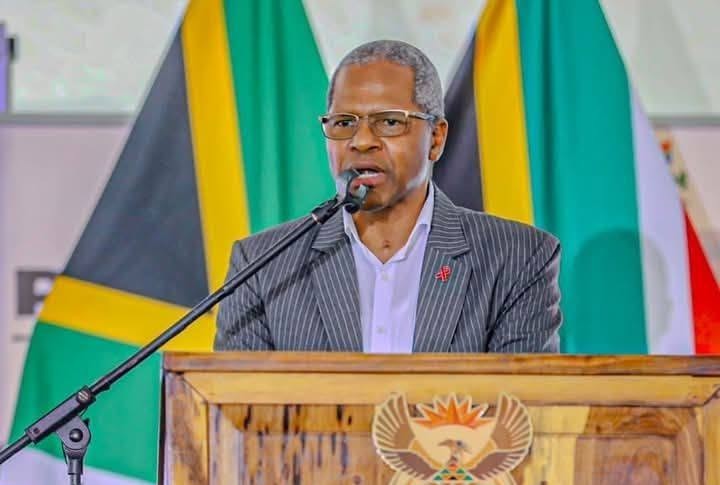The Minister of COGTA Velenkosini Hlabisa.