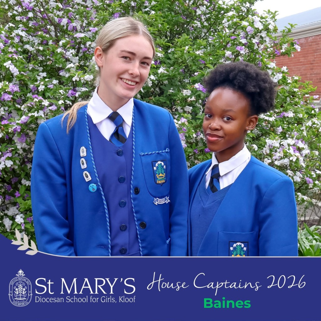 St Mary’s DSG Kloof celebrates 2026 House Captains