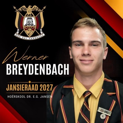 Matriekraad vir 2027 - Hoërskool dr EG Jansen