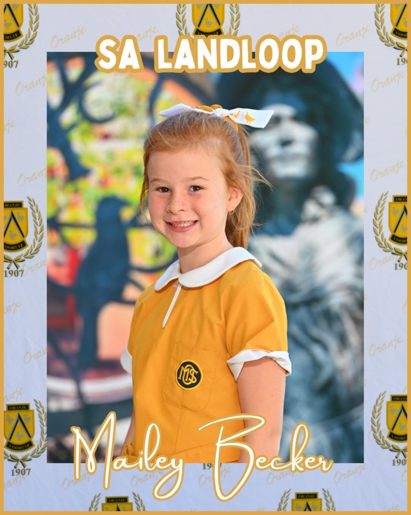 Primêre Meisieskool se Eendjies skitter by SA Landloop!