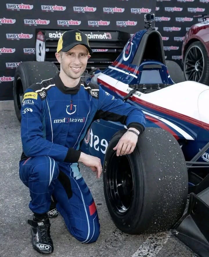Racing champion Robert Wolk