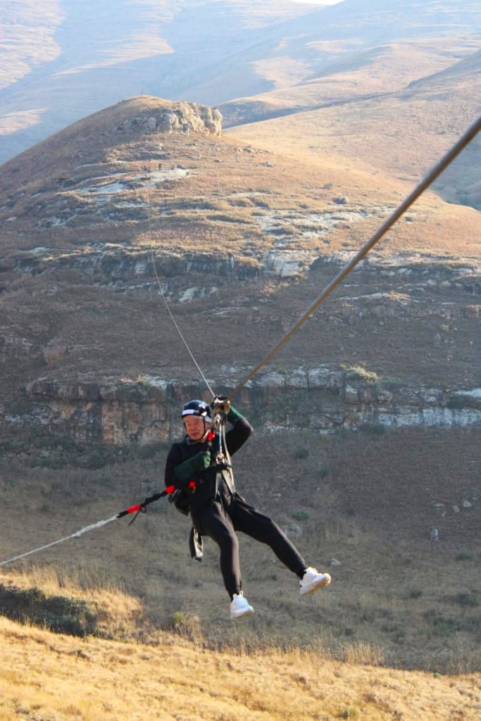 Visitors can soar above the landsc