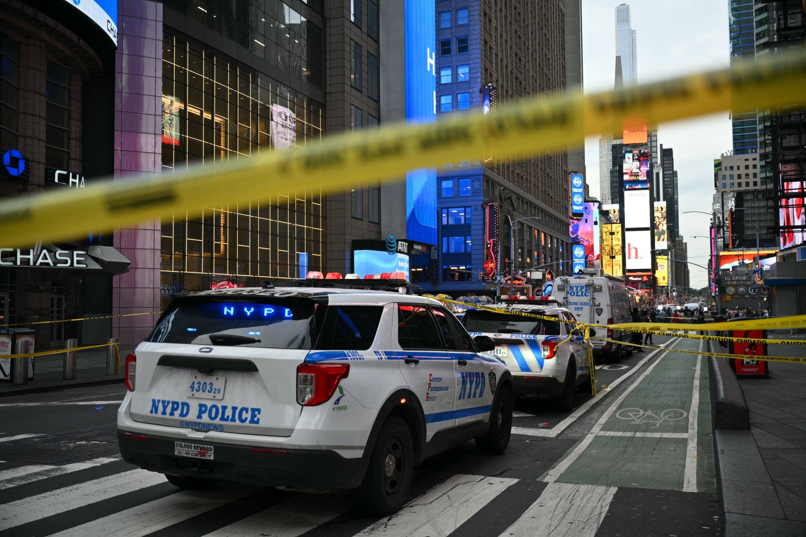 Times Square knife attack.