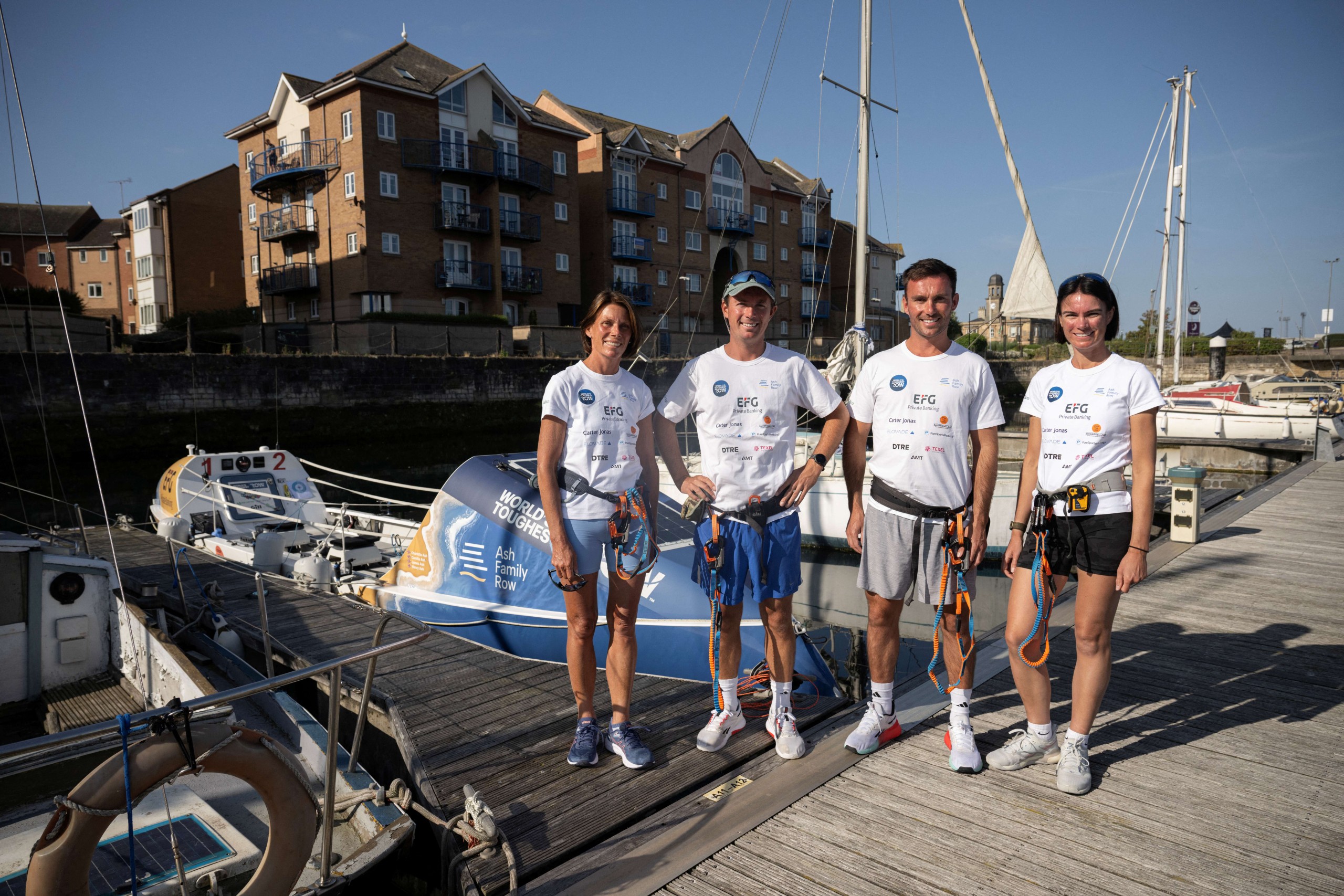 British family rows across Atlantic to break suicide taboo