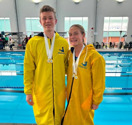 Elf Goue Medaljes vir BVHS swemmers