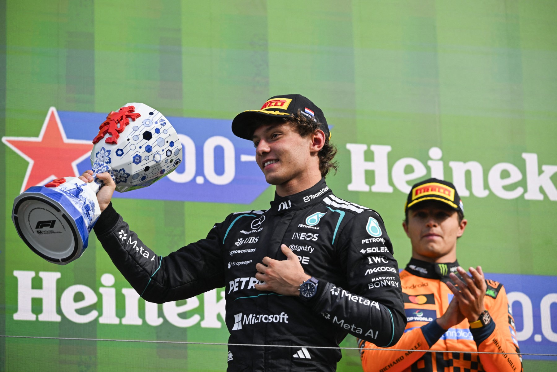 Antonelli’s home race becomes damage limitation