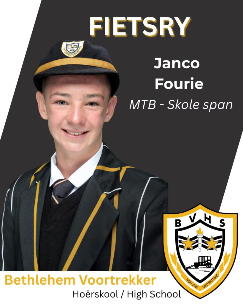 BVHS fietsryers gekies vir Vrystaat MTB-span