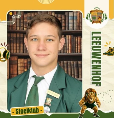 Leeuwenhof Stoeiklub vier Devan se internasionale deurbraak!
