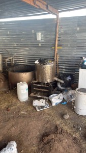 Police uncover third crystal meth lab in four months on remote farm