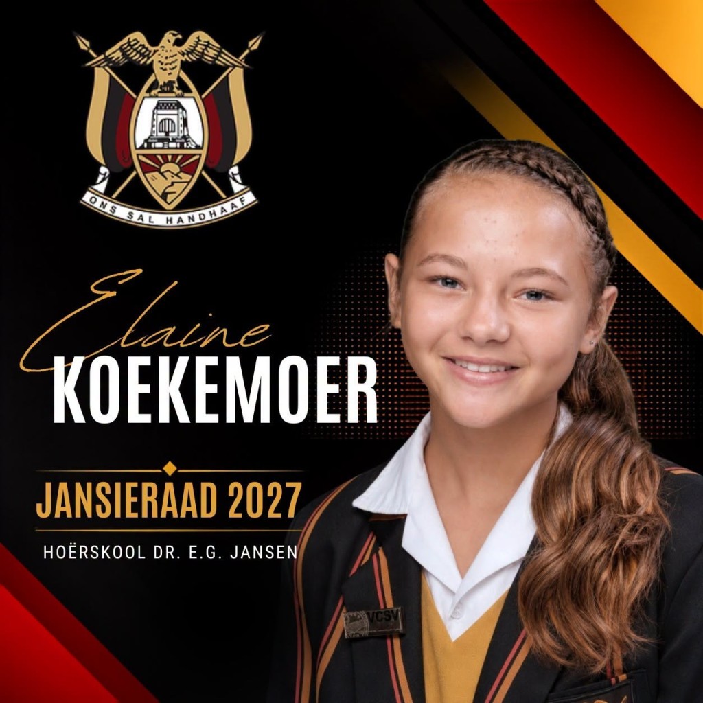 Matriekraad vir 2027 - Hoërskool dr EG Jansen