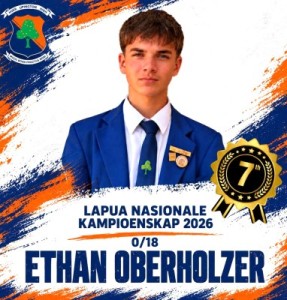Hoërskool Upington vier Ethan Oberholzer se nasionale sukses