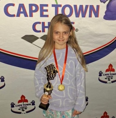 Gabriella Pienaar wen Kaapstad Skaakkampioenskap