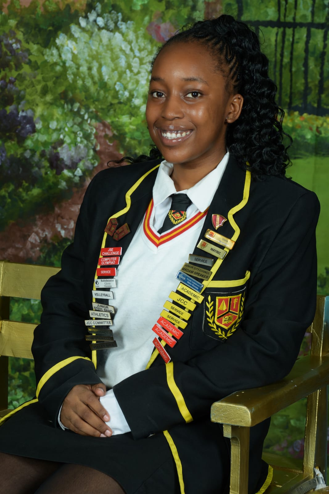 Gloria Nkosana, Lawson Brown High School, Gqeberha.